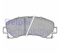 Set di pastiglie freno DELPHI LP2229, anteriore