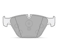 Set di pastiglie freno DELPHI LP2245, anteriore