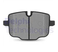 Set di pastiglie freno DELPHI LP2246, posteriore