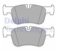 Set di pastiglie freno DELPHI LP2285, anteriore