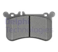 Set di pastiglie freno DELPHI LP2291, anteriore