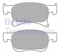Set di pastiglie freno DELPHI LP3164, anteriore
