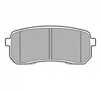 Set di pastiglie freno DELPHI LP3178, posteriore