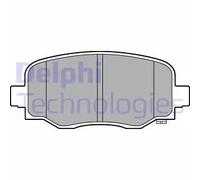 DELPHI LP3253 Kit pastiglie freni