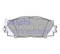 DELPHI Kit pastiglie freni