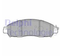 Delphi Set di pastiglie freno LP3291 anteriore per NISSAN, RENAULT