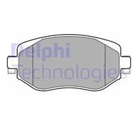 Set di pastiglie freno DELPHI LP3306, anteriore