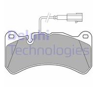 Set di pastiglie freno DELPHI LP3374, anteriore