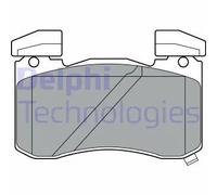 Delphi Kit pastiglie freno LP3396 anteriore Low-Metallic freno a disco per KIA