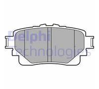 DELPHI LP3599 Kit pastiglie freni