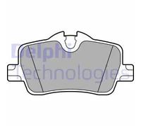 DELPHI Kit pastiglie freni LP3606 – Posteriore Low-Metallic per BMW 3 320 (G20/G28/G80)