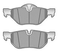 Set di pastiglie freno DELPHI LP3618, posteriore