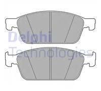 Pastiglie freno Semi-Metallic LP3666 DELPHI per FORD