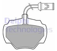 Delphi Set pastiglie freno LP475 posteriore per Land Rover Range Rover