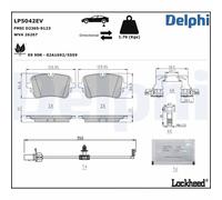 DELPHI LP5042EV Kit pastiglie freni