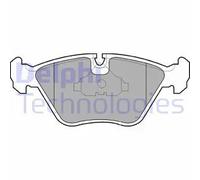 Pastiglie freno Semi-Metallic LP602 DELPHI per BMW MG