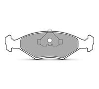 Pastiglie freno Semi-Metallic LP677 DELPHI per FIAT INNOCENTI
