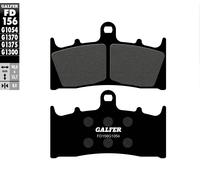 PASTIGLIE FRENO SEMI-METALLICHE KH188 (PINZE A 6 PISTONCINI)