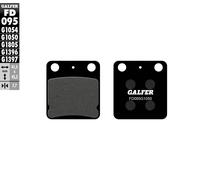 PASTIGLIE FRENO SEMI-METALLICHE KH54