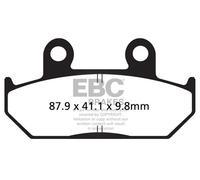 Pastiglie freno semi-sinterizzate a V Ebc Honda Gl 1500/vt 600 Fa124/2v