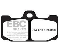 Pastiglie freno sinter Extreme Pro serie Epfa Ebc Epfa295HH