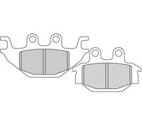Pastiglie freno Sinter Grip Off Road - R90 per SYM SB 250 WOLF NI 2013-2014 Post