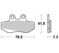 Pastiglie freno Sinter Grip R90 per HONDA VFR 750 R RC30 1988-1991 Anter sx/dx