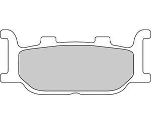 Pastiglie freno Sinter Grip Road - R90 per YAMAHA SR 125 SE 1997-2002 Anteriore