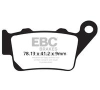 SFA213HH PASTIGLIE SINTERIZZATE POSTERIORI EBC BMW C1 125 1999-2003
