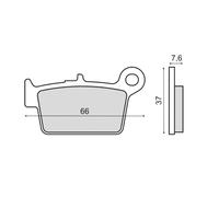 Pastiglie Freno Sinter-Tech Beta Alp 125cc