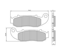 Pastiglie Freno Sinter-Tech Fantic Enduro-Motard