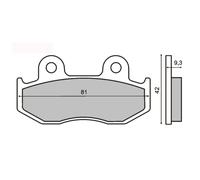 Pastiglie Freno Sinter-Tech Honda Sh 125-150cc