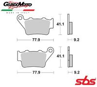 Sbs 675ls Sintered Brake Pads Oro