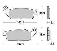 Pastiglie Freno Sinterizzate BREMBO 07HO30SA Per Moto Ricambi Accessori