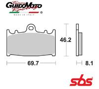 PASTIGLIE FRENO SINTERIZZATE MOTOCICLI HUSABERG KAWASAKI SUZUKI SBS 6566315