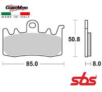 900HS -2 CP Pastiglie Freno Ant. SBS Sinter x DUCATI Monster Stripe 821 dal 2015