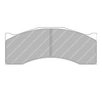 Pastiglie freno sportive senza omologazione stradale FERODO FRP3080R