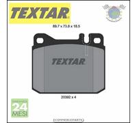 Pastiglie freno Textar Anteriore per VW LT 40-55 28-35