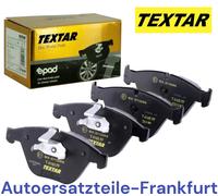 Pastiglie freno Textar epad ANTERIORI BMW Serie 1 Coupè E82 M + Serie 3 E90 E...