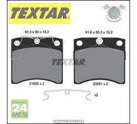 Pastiglie freno Textar Q+ Anteriore per VW TRANSPORTER #bb
