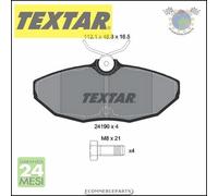 Pastiglie freno Textar Q+ Posteriore per JAGUAR S-TYPE