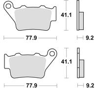 PASTIGLIE FRENO TRW LUCAS KH208 SINTER RACING (PERFORMANCE) APRILIA PEGASO 650 0