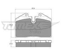 Pastiglie freno TX 18-02 TOMEX Brakes per PORSCHE AUDI MASERATI
