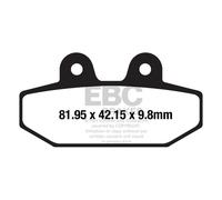 Pastiglie freno v-pad in rame semi-sinterizzato posteriore 18-up softail Ebc