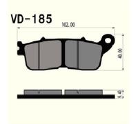 PASTIGLIE FRENO VESRAH VD-185 (FA636)