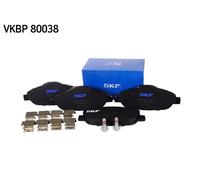 Pastiglie freno VKBP 80038 SKF per PEUGEOT 308 I 308 SW I 308 CC