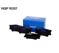 SKF Kit pastiglie freni Posteriore non predisposto per visualizzazione avviso usura VKBP 90307