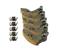 Pastiglie frizione Compatibile con azionamento del motociclo con scarpe frizione centrifuga a molla bagnata Compatibile con Arctic Cat 350 400 425 450 500 XT 0823-197 0823-328