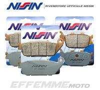Pastiglie HONDA CBF 600 N / CBF600 S 2004 2005 2006 2007 Kit Ant.+ Post. NISSIN