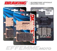Pastiglie HONDA CBR 650 R 2019 2020 2021 2022 2023 2024 Kit Ant.+ Post. BRAKING